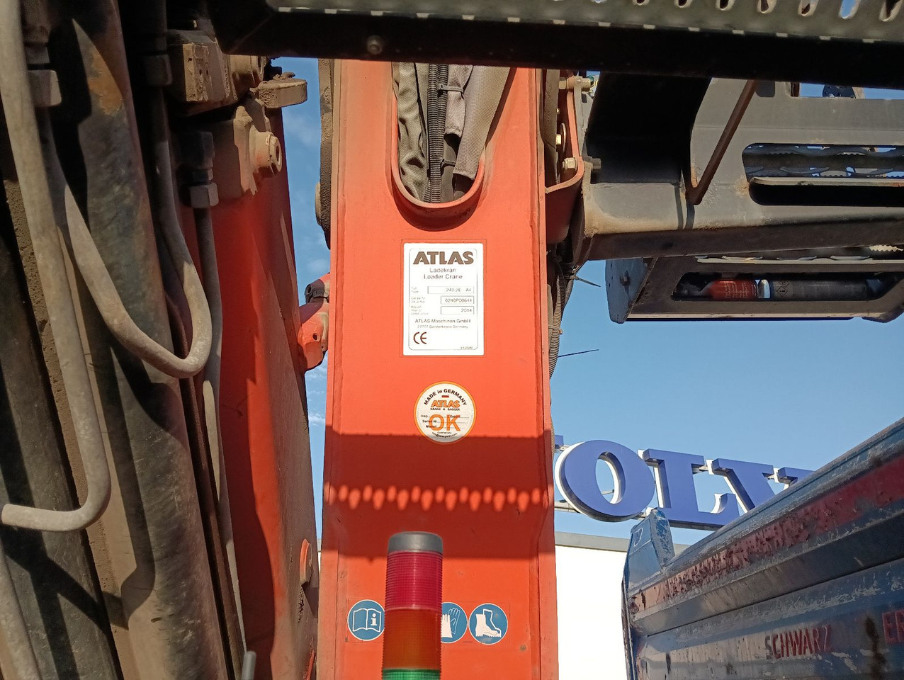 MAN TGS 26:480 6x4 EURO5 ATLAS 240.2E-A4 3-S-Kipper - Tippbil, Kranbil: bilde 4 MAN TGS 26:480 6x4 EURO5 ATLAS 240.2E-A4 3-S-Kipper - Tippbil, Kranbil: bilde 4