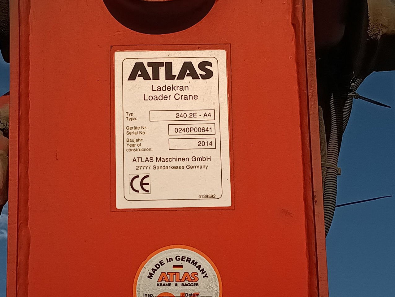 MAN TGS 26:480 6x4 EURO5 ATLAS 240.2E-A4 3-S-Kipper - Tippbil, Kranbil: bilde 2 MAN TGS 26:480 6x4 EURO5 ATLAS 240.2E-A4 3-S-Kipper - Tippbil, Kranbil: bilde 2