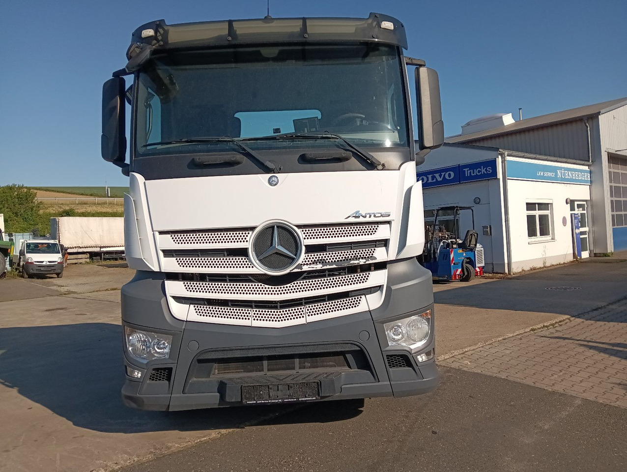 Mercedes-Benz 2545 6x2 Lenk/Lift MEILLER RK2070 Luft/Luft - Chassis lastebil: bilde 2 Mercedes-Benz 2545 6x2 Lenk/Lift MEILLER RK2070 Luft/Luft - Chassis lastebil: bilde 2