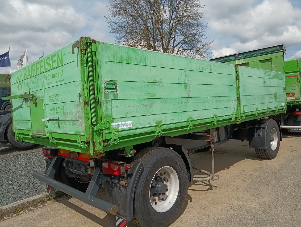 Meusburger 2-A 3-Seitenkipper 16m3 Getreide Alufelgen 4,6t - Tipphenger: bilde 4 Meusburger 2-A 3-Seitenkipper 16m3 Getreide Alufelgen 4,6t - Tipphenger: bilde 4