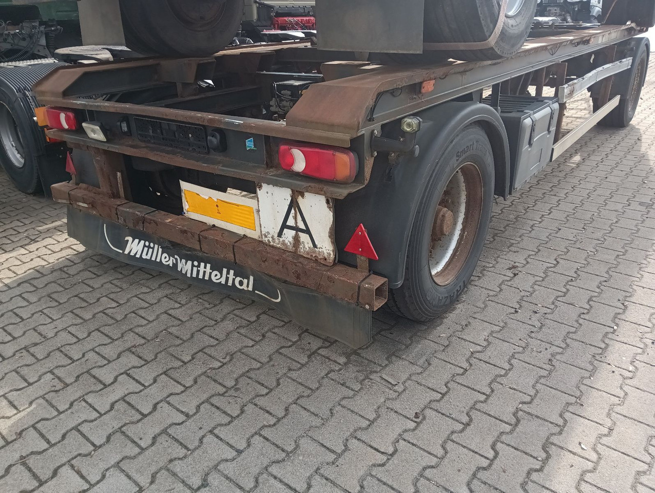 Müller-Mitteltal RA18 Abrollanhänger 7m BPW Trommel TÜV 5/2025 Müller-Mitteltal RA18 Abrollanhänger 7m BPW Trommel TÜV 5/2025 - Krokhenger/ Liftdumper henger: bilde 2 Müller-Mitteltal RA18 Abrollanhänger 7m BPW Trommel TÜV 5/2025 Müller-Mitteltal RA18 Abrollanhänger 7m BPW Trommel TÜV 5/2025 - Krokhenger/ Liftdumper henger: bilde 2