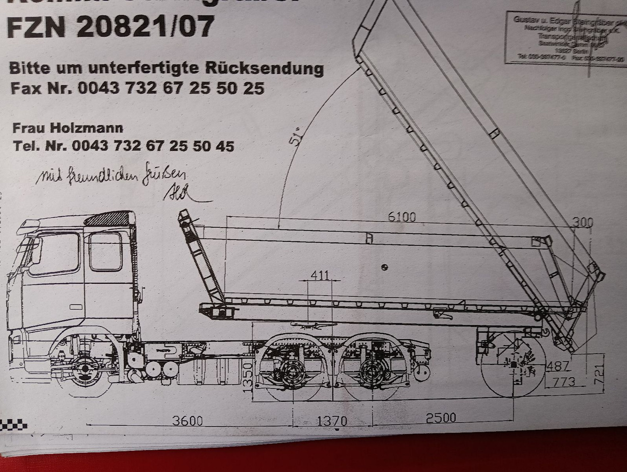 PRIMETZHOFER 1-A Lenksattel AluKippmu 4,25t 17m3 - Tippsemi: bilde 3 PRIMETZHOFER 1-A Lenksattel AluKippmu 4,25t 17m3 - Tippsemi: bilde 3