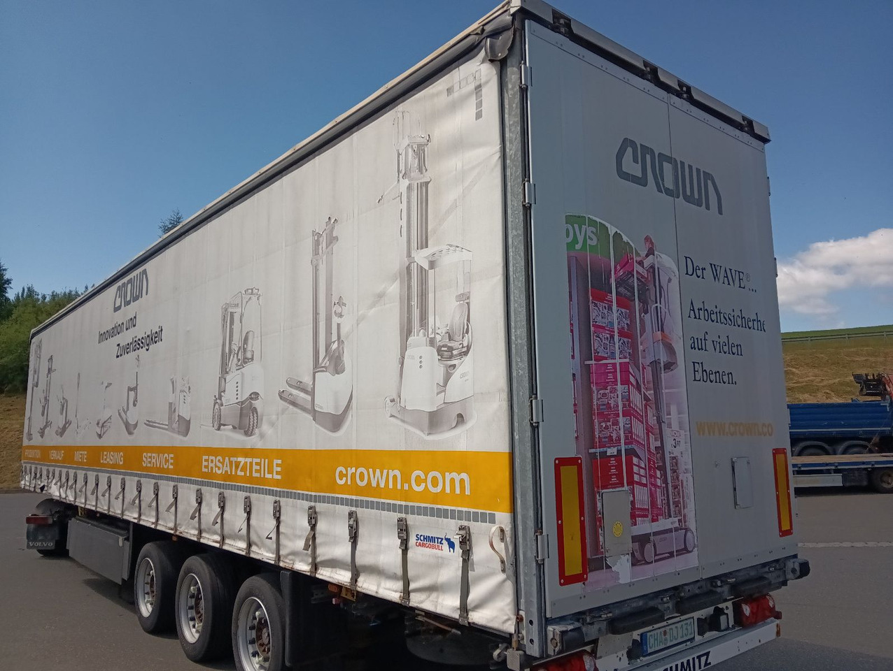 Gardintrailer Schmitz Cargobull SCS24 DOPPELSTOCK HUBDACH Lift SAF 455/40R22,5: bilde 11