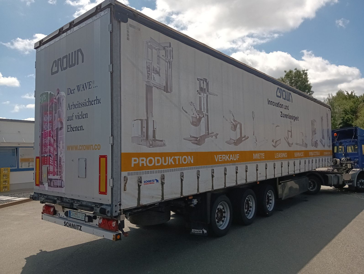 Gardintrailer Schmitz Cargobull SCS24 DOPPELSTOCK HUBDACH Lift SAF 455/40R22,5: bilde 8