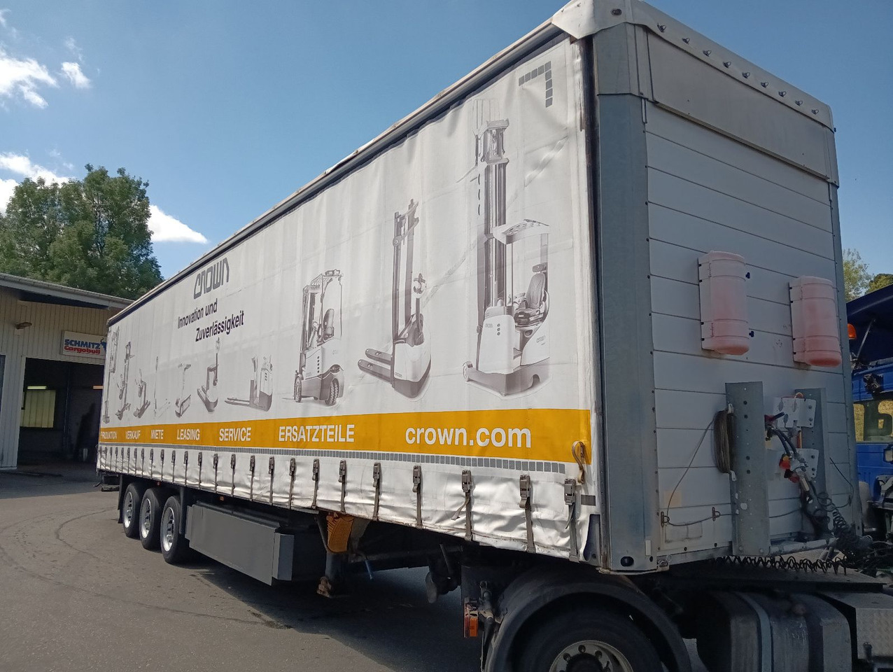 Gardintrailer Schmitz Cargobull SCS24 DOPPELSTOCK HUBDACH Lift SAF 455/40R22,5: bilde 13