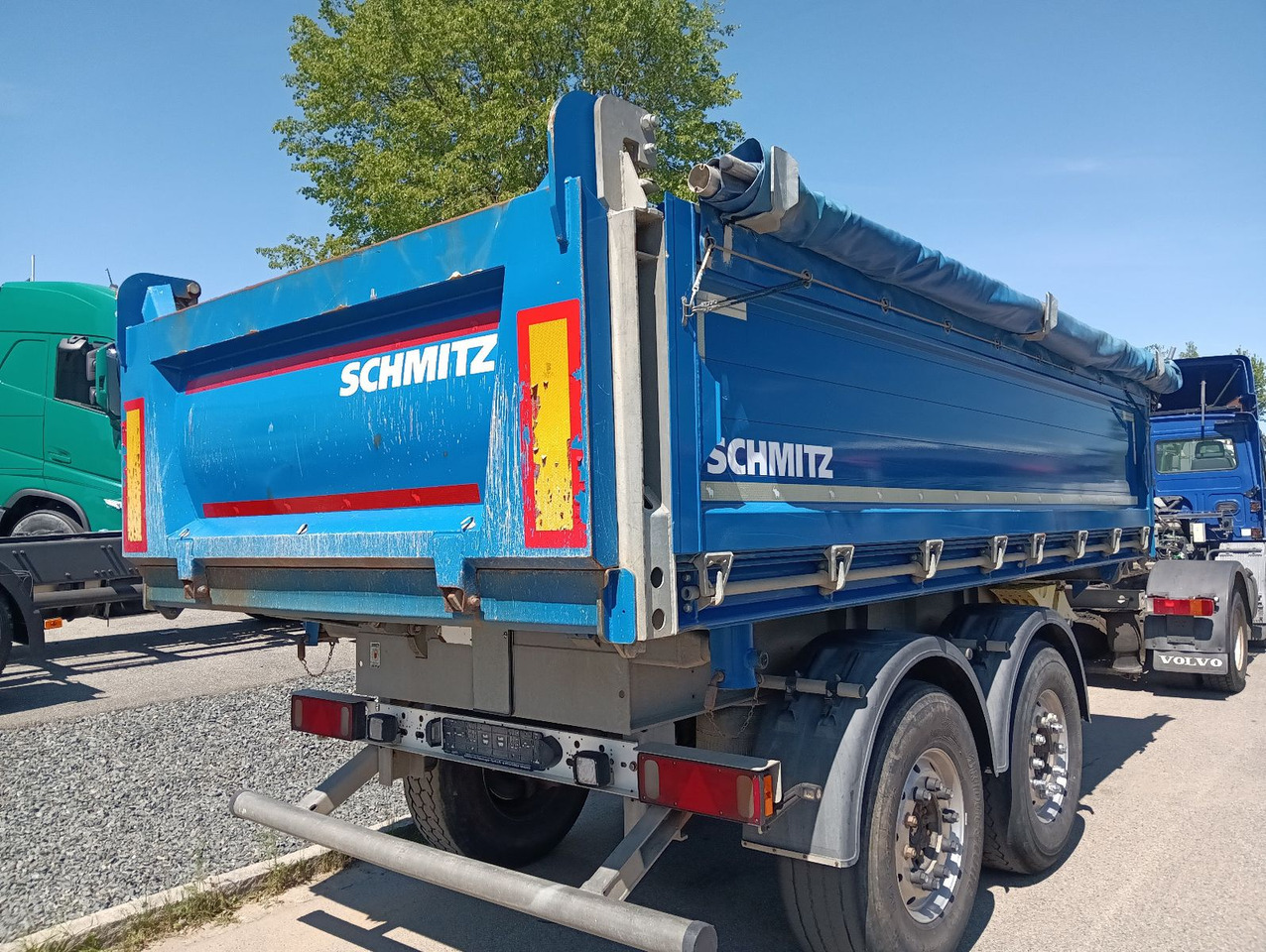 Schmitz Cargobull ZKI 18 Tandem 3-Seiten Kipper ALU ALCOA Rollplan - Tipphenger: bilde 4 Schmitz Cargobull ZKI 18 Tandem 3-Seiten Kipper ALU ALCOA Rollplan - Tipphenger: bilde 4