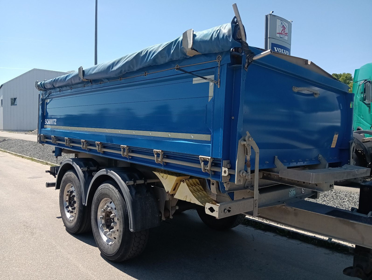 Schmitz Cargobull ZKI 18 Tandem 3-Seiten Kipper ALU ALCOA Rollplan - Tipphenger: bilde 5 Schmitz Cargobull ZKI 18 Tandem 3-Seiten Kipper ALU ALCOA Rollplan - Tipphenger: bilde 5
