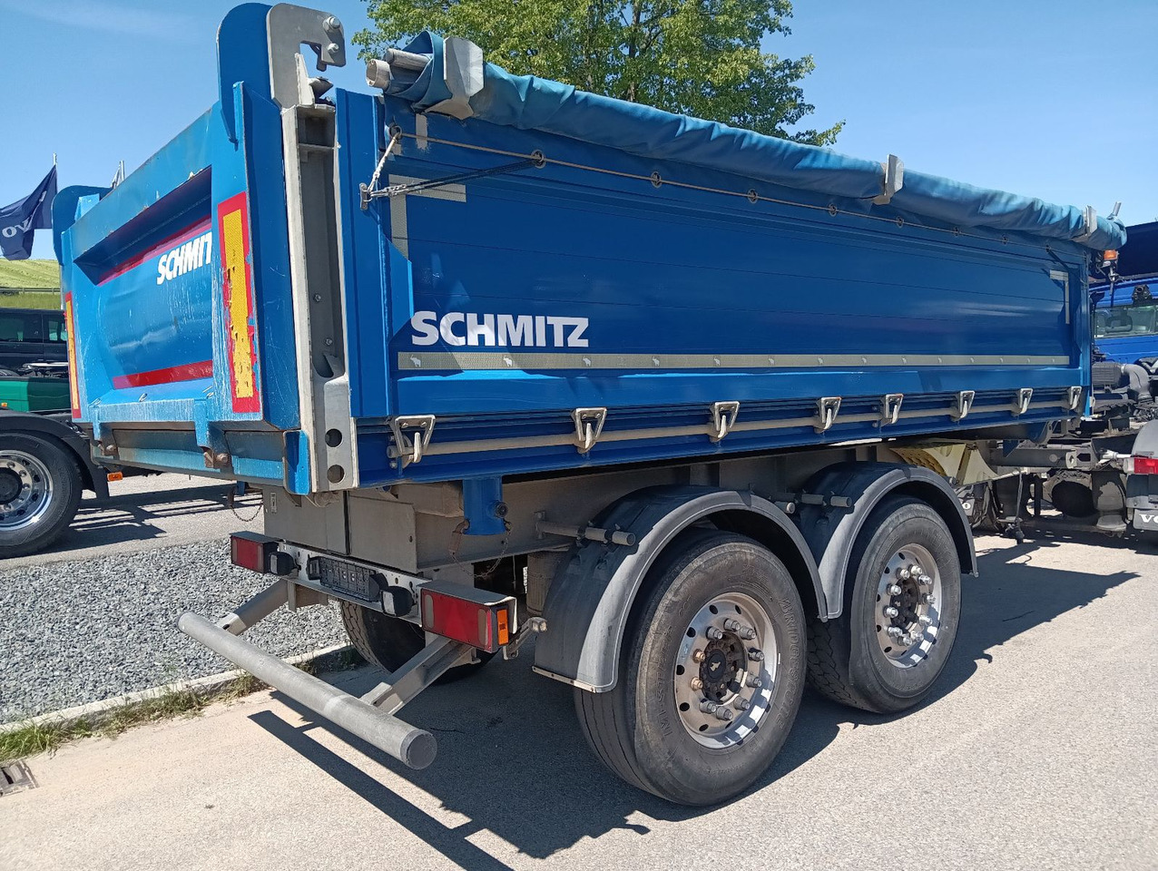 Schmitz Cargobull ZKI 18 Tandem 3-Seiten Kipper ALU ALCOA Rollplan - Tipphenger: bilde 2 Schmitz Cargobull ZKI 18 Tandem 3-Seiten Kipper ALU ALCOA Rollplan - Tipphenger: bilde 2