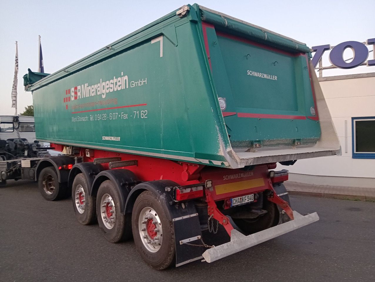 Schwarzmüller 3-A Alumulde ALCOA 27m3 SAF Lift 5,4t el.Verdeck - Tippsemi: bilde 1 Schwarzmüller 3-A Alumulde ALCOA 27m3 SAF Lift 5,4t el.Verdeck - Tippsemi: bilde 1