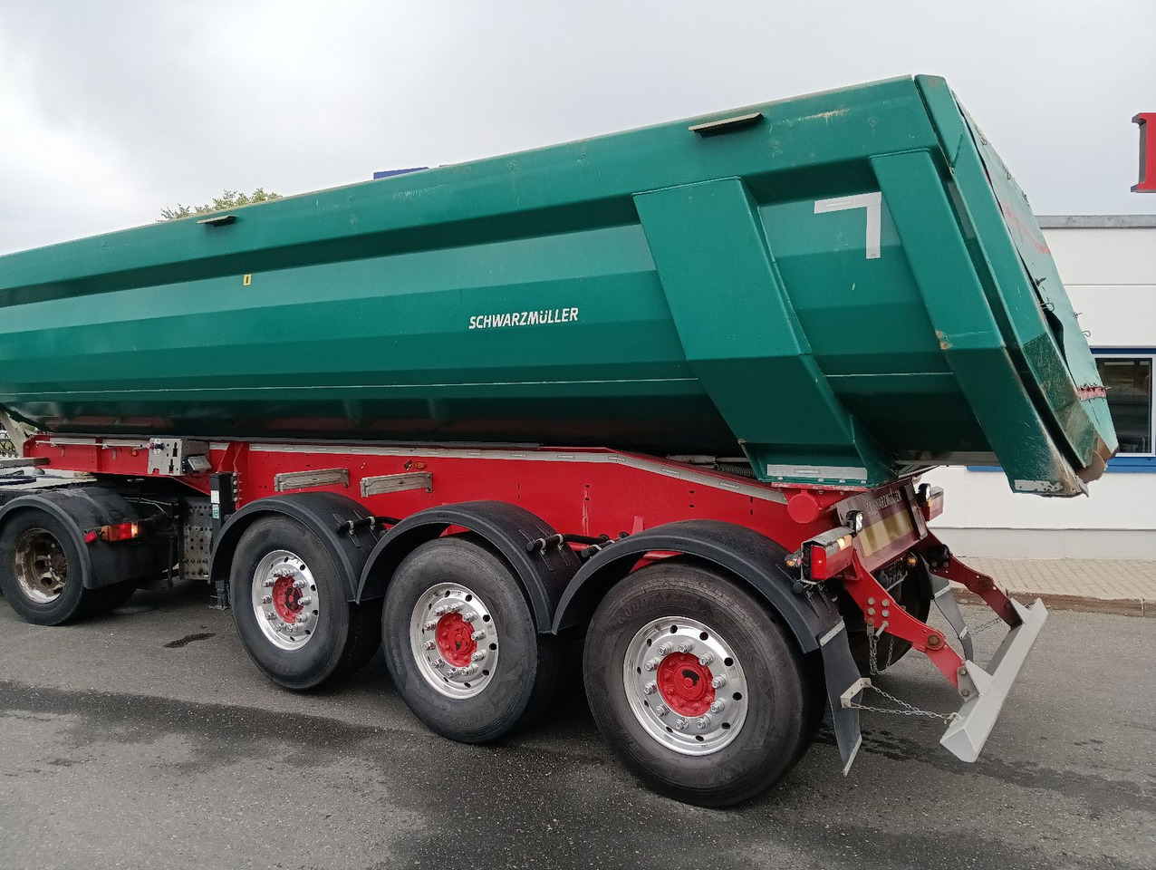 Schwarzmüller 3-A Stahlulde HARDOX ALCOA 25m3 SAF Lift 6180kg - Tippsemi: bilde 3 Schwarzmüller 3-A Stahlulde HARDOX ALCOA 25m3 SAF Lift 6180kg - Tippsemi: bilde 3