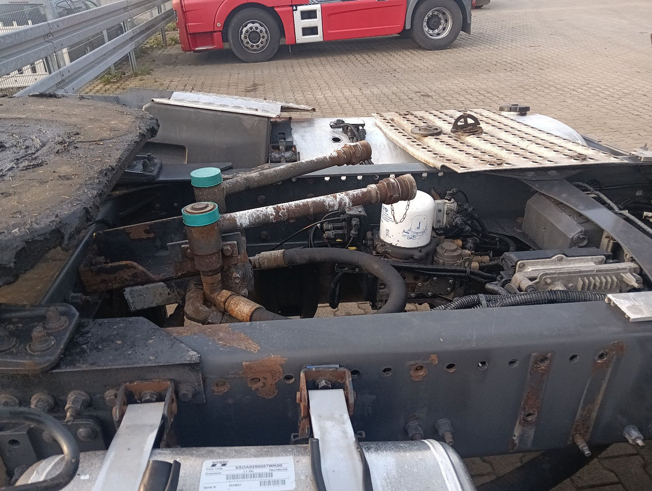 Trekkvogn Volvo FH 500 Globe CRAWLER Hydr.,Luft/Luft Motor läuft: bilde 10