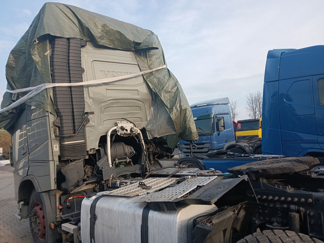 Trekkvogn Volvo FH 500 Globe CRAWLER Hydr.,Luft/Luft Motor läuft: bilde 27