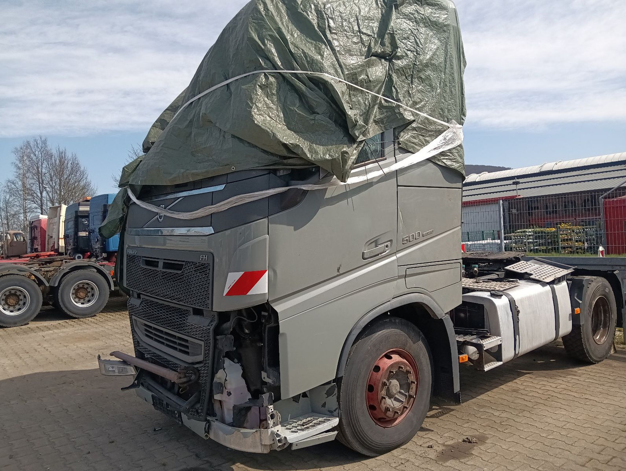 Trekkvogn Volvo FH 500 Globe CRAWLER Hydr.,Luft/Luft Motor läuft: bilde 19