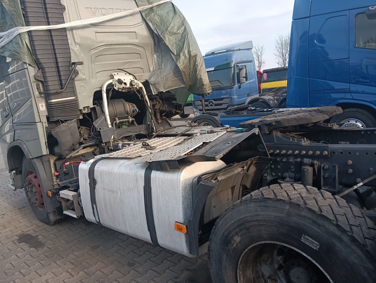 Trekkvogn Volvo FH 500 Globe CRAWLER Hydr.,Luft/Luft Motor läuft: bilde 25