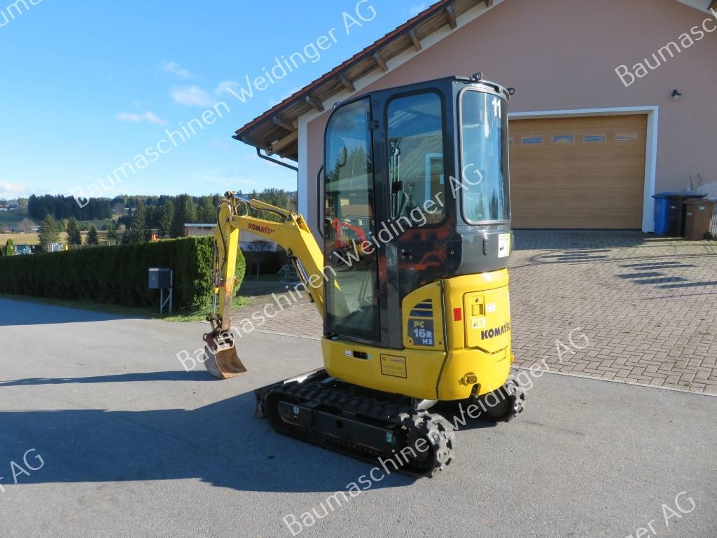 Komatsu PC 16 R-3HS - Minigraver: bilde 5 Komatsu PC 16 R-3HS - Minigraver: bilde 5