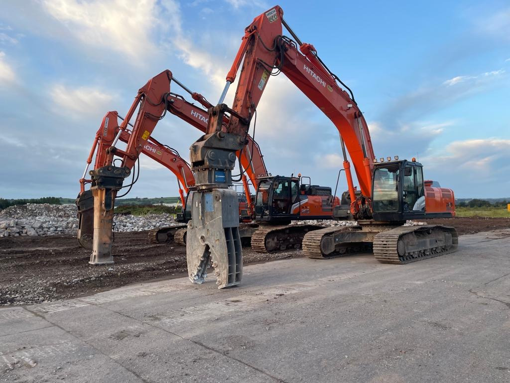 HAMMER RH35 Rotating Pulveriser to suit Hitachi ZX350 - Gravemaskin til riving: bilde 1 HAMMER RH35 Rotating Pulveriser to suit Hitachi ZX350 - Gravemaskin til riving: bilde 1