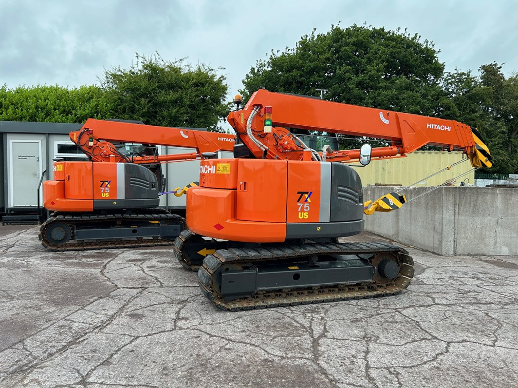 HITACHI 5 Ton Telescopic Crawler Crane - 16 Meter Boom - Top Condition - Beltegående kran: bilde 5 HITACHI 5 Ton Telescopic Crawler Crane - 16 Meter Boom - Top Condition - Beltegående kran: bilde 5