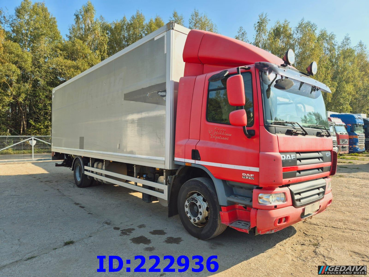 DAF CF 75.310 - Euro5 - Skapbil: bilde 5 DAF CF 75.310 - Euro5 - Skapbil: bilde 5
