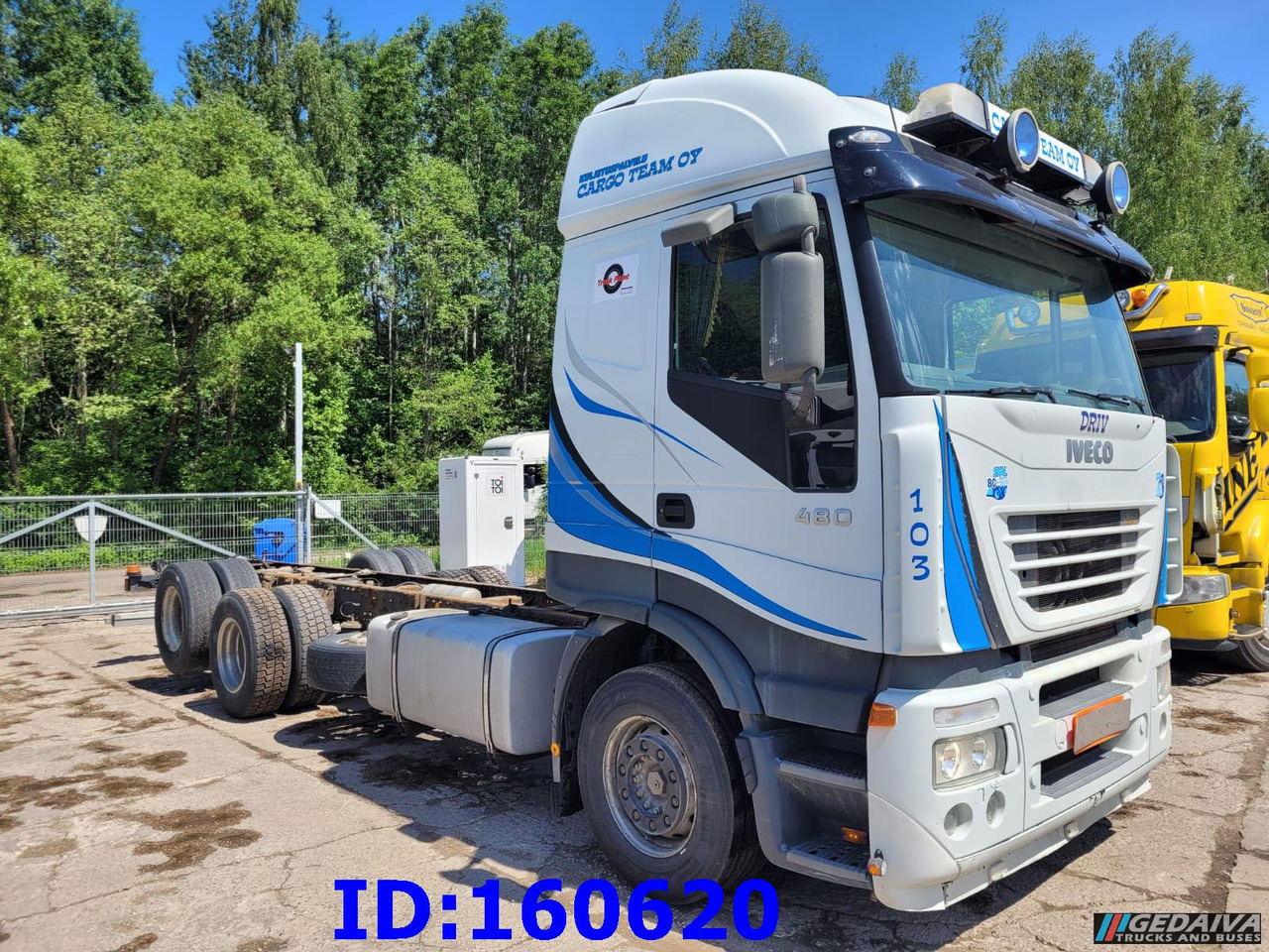IVECO Stralis 480 6x2 Manual - Chassis lastebil: bilde 4 IVECO Stralis 480 6x2 Manual - Chassis lastebil: bilde 4