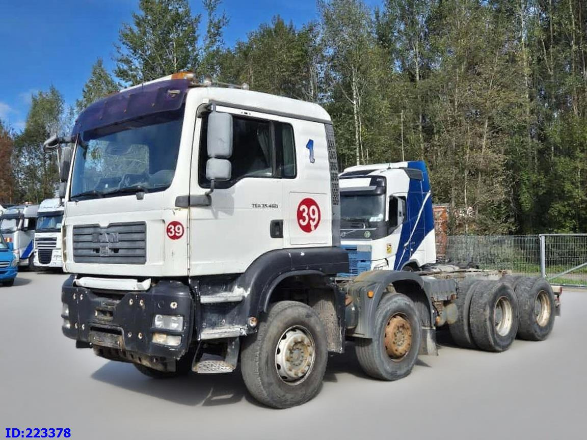 MAN TGA 35.480 8X4 - Full steel - Manual - Chassis lastebil: bilde 4 MAN TGA 35.480 8X4 - Full steel - Manual - Chassis lastebil: bilde 4