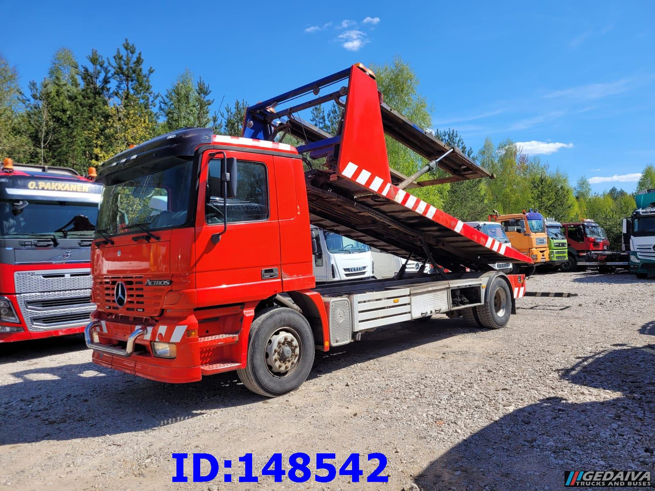 MERCEDES-BENZ Actros 1831 4x2 - Bergingsbil: bilde 1 MERCEDES-BENZ Actros 1831 4x2 - Bergingsbil: bilde 1