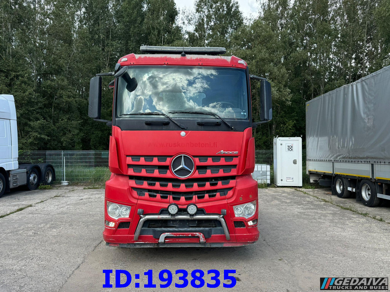 MERCEDES-BENZ Arocs 2840 6x4 Manual Euro6 - Chassis lastebil: bilde 2 MERCEDES-BENZ Arocs 2840 6x4 Manual Euro6 - Chassis lastebil: bilde 2