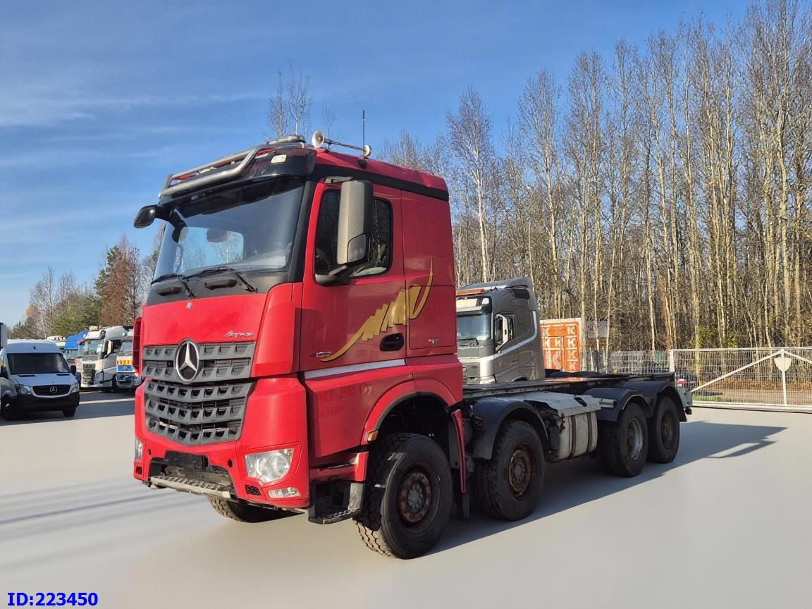 MERCEDES-BENZ Arocs 4163 8x4 FULL STEEL (Engine defect) - Chassis lastebil: bilde 1 MERCEDES-BENZ Arocs 4163 8x4 FULL STEEL (Engine defect) - Chassis lastebil: bilde 1