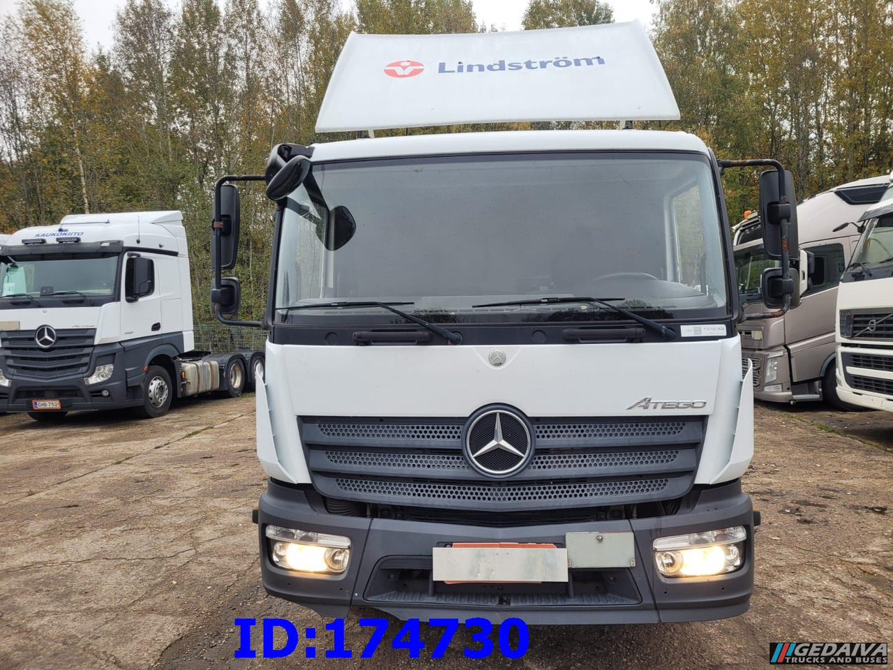 MERCEDES-BENZ Atego 1218 - Euro6 - Manual - Full Steel - Chassis lastebil: bilde 2 MERCEDES-BENZ Atego 1218 - Euro6 - Manual - Full Steel - Chassis lastebil: bilde 2