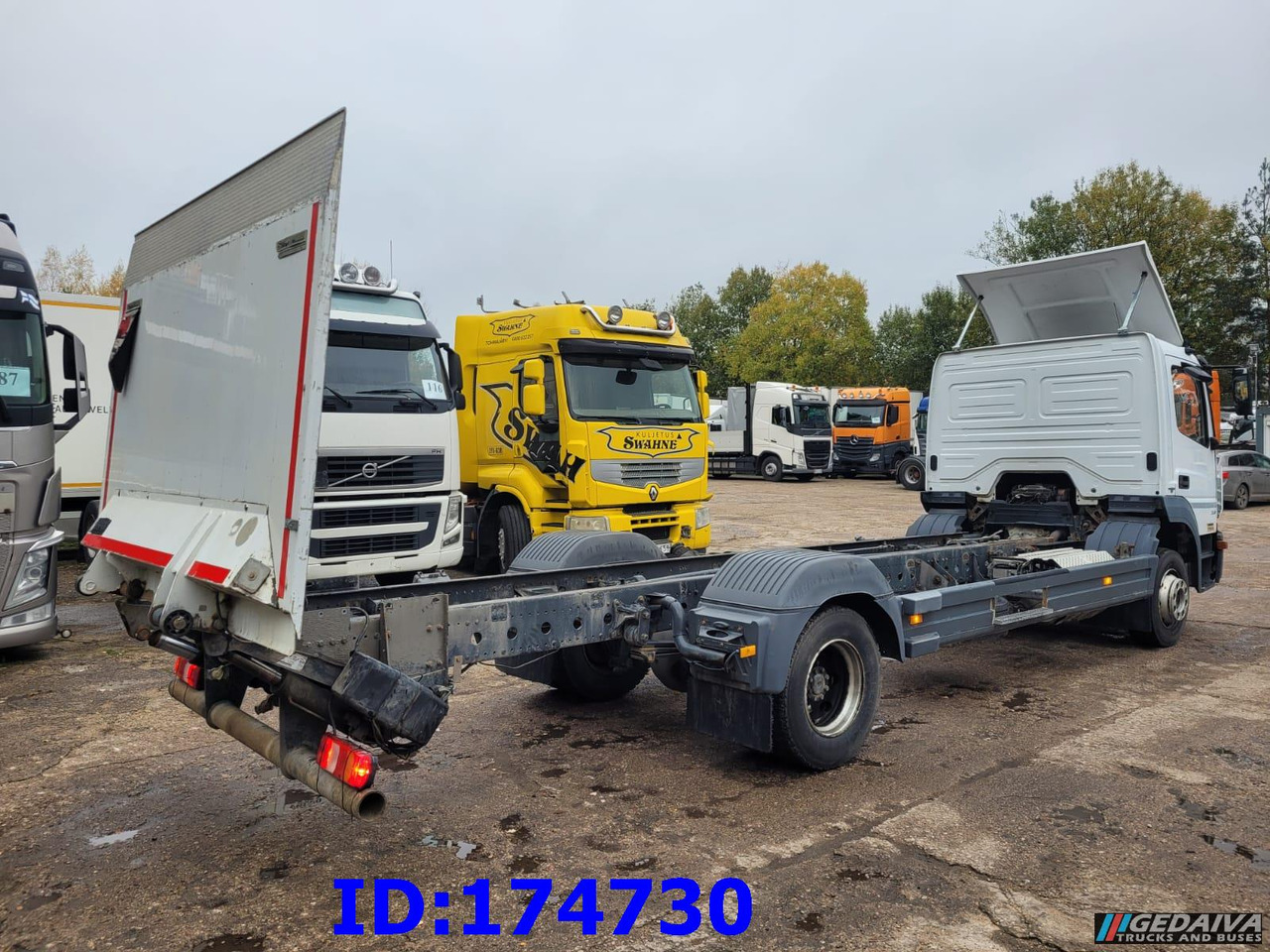 MERCEDES-BENZ Atego 1218 - Euro6 - Manual - Full Steel - Chassis lastebil: bilde 5 MERCEDES-BENZ Atego 1218 - Euro6 - Manual - Full Steel - Chassis lastebil: bilde 5
