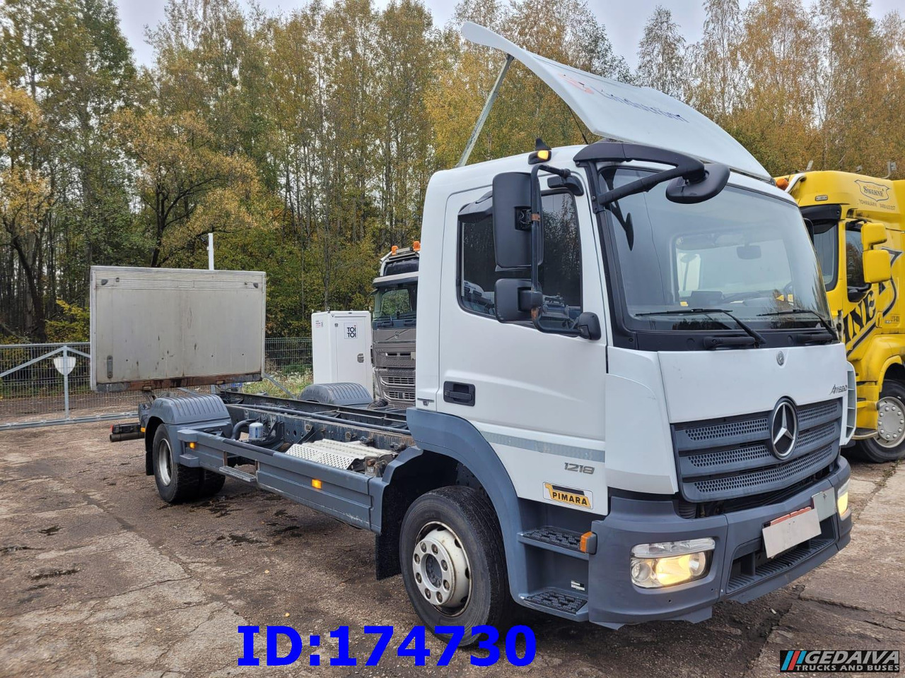 MERCEDES-BENZ Atego 1218 - Euro6 - Manual - Full Steel - Chassis lastebil: bilde 4 MERCEDES-BENZ Atego 1218 - Euro6 - Manual - Full Steel - Chassis lastebil: bilde 4