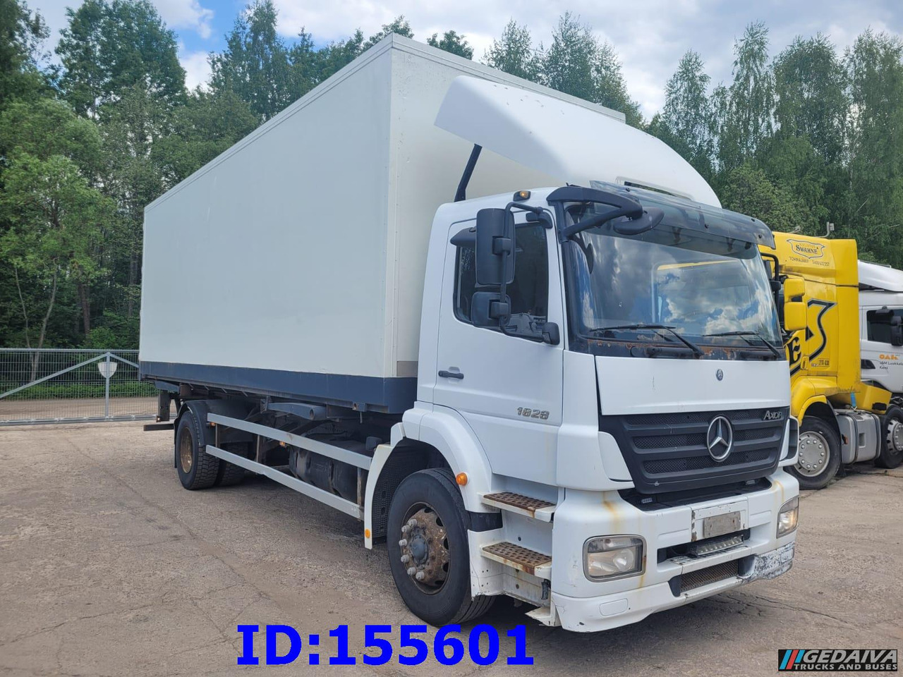 MERCEDES-BENZ Axor 1828 Manual - Isotermisk lastebil: bilde 4 MERCEDES-BENZ Axor 1828 Manual - Isotermisk lastebil: bilde 4