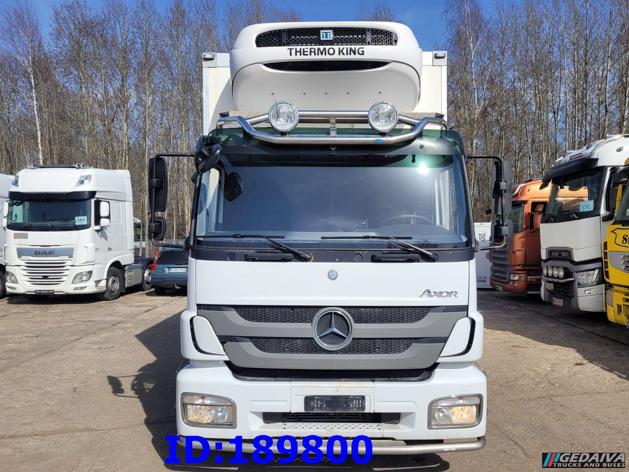 MERCEDES-BENZ Axor 1829 Euro5 Manual + Tail lift - Lastebil med kjøl: bilde 2 MERCEDES-BENZ Axor 1829 Euro5 Manual + Tail lift - Lastebil med kjøl: bilde 2