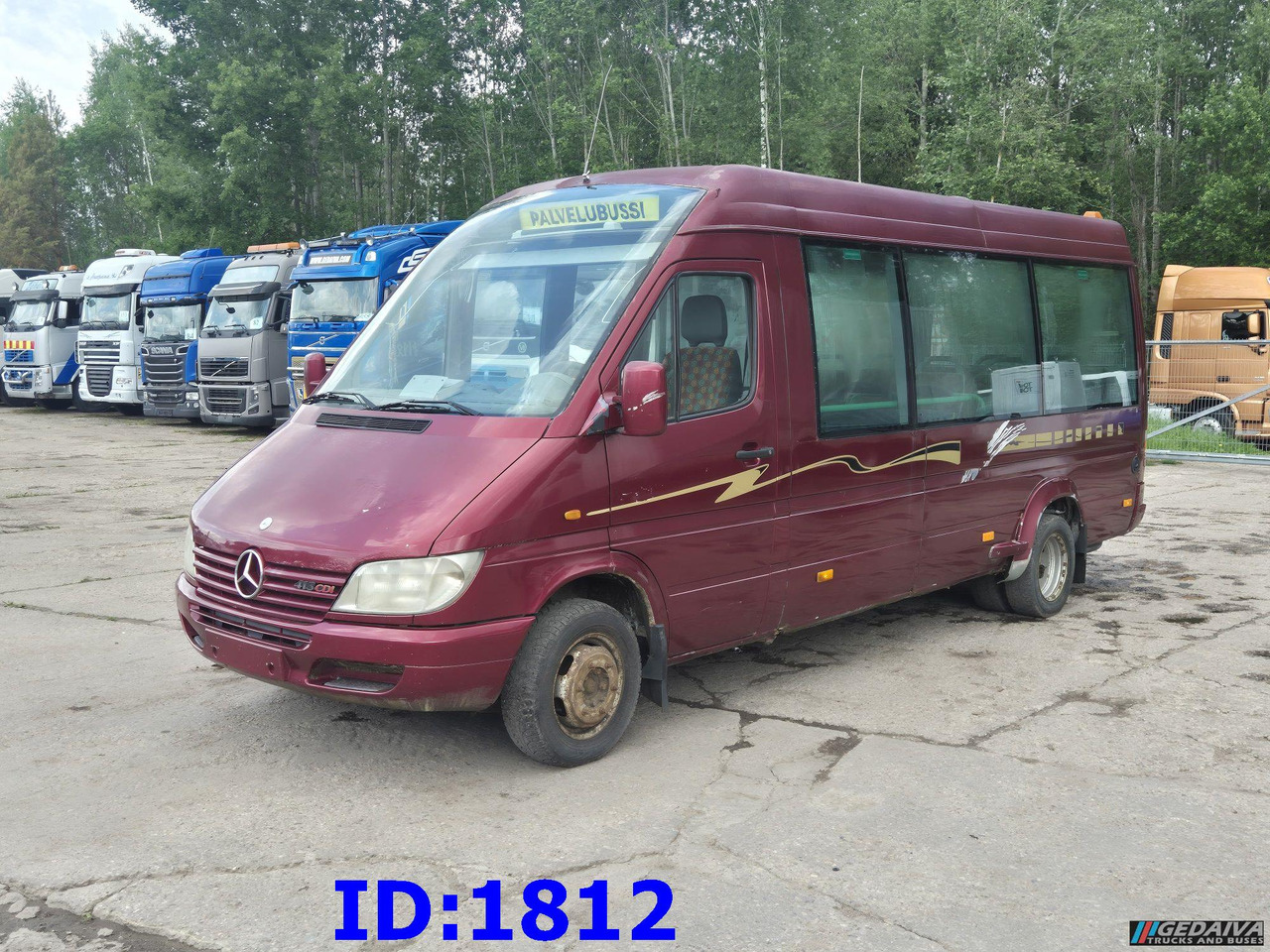 MERCEDES-BENZ Sprinter 413 - 17 Place - Minibuss, Persontransport: bilde 4 MERCEDES-BENZ Sprinter 413 - 17 Place - Minibuss, Persontransport: bilde 4