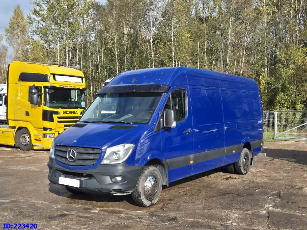 MERCEDES-BENZ Sprinter 516 MAXI - Kassebil: bilde 1 MERCEDES-BENZ Sprinter 516 MAXI - Kassebil: bilde 1