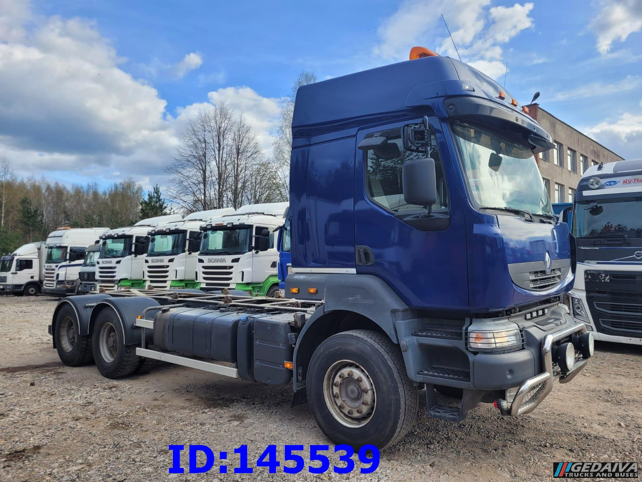 RENAULT Kerax 520HP 6x4 Full steel - Chassis lastebil: bilde 4 RENAULT Kerax 520HP 6x4 Full steel - Chassis lastebil: bilde 4