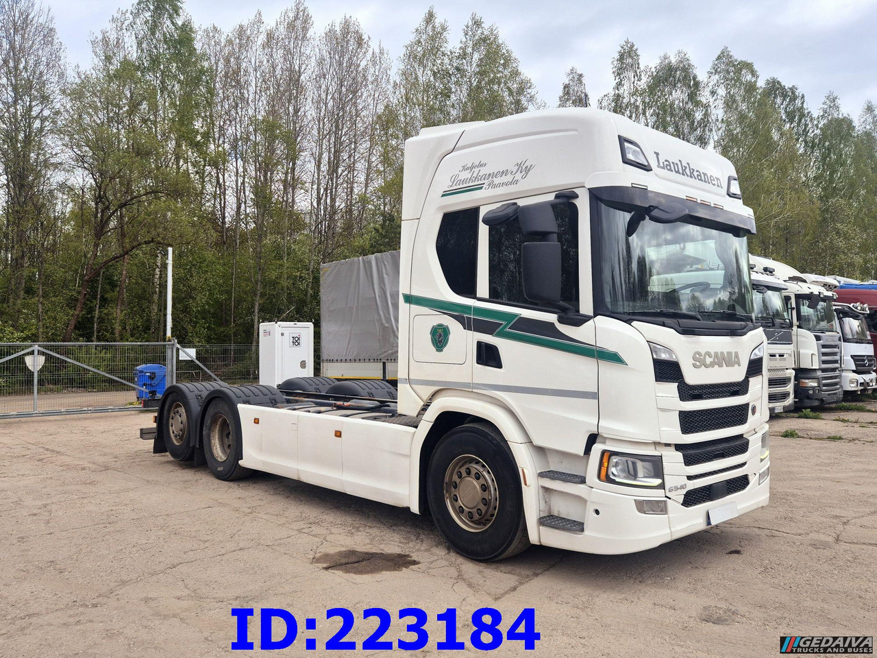 SCANIA G540 6x2 Retarder - Chassis lastebil: bilde 4 SCANIA G540 6x2 Retarder - Chassis lastebil: bilde 4