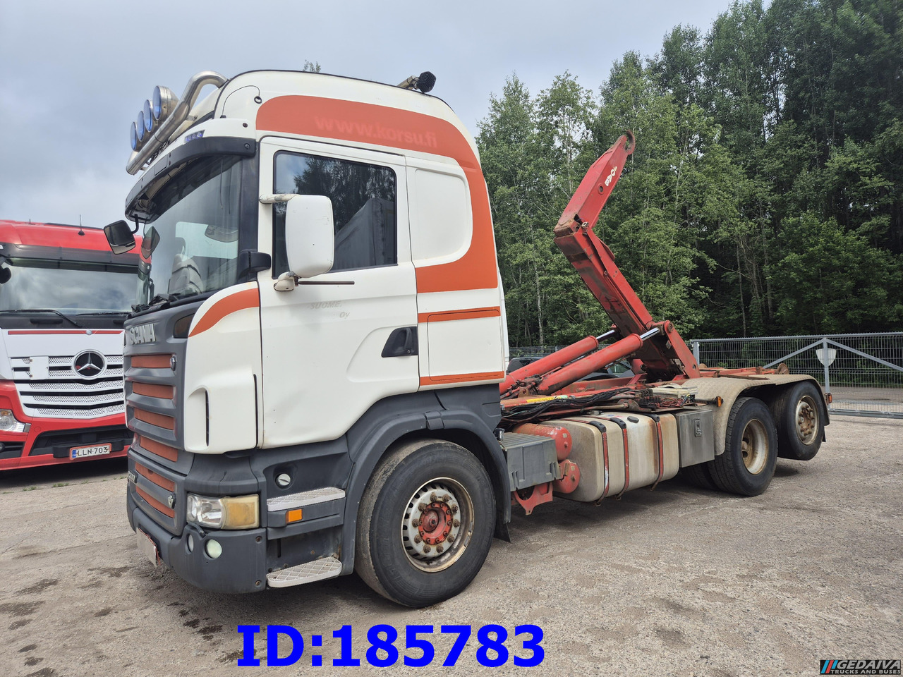 SCANIA R500 6x2 Hook lift - Krokbil: bilde 1 SCANIA R500 6x2 Hook lift - Krokbil: bilde 1