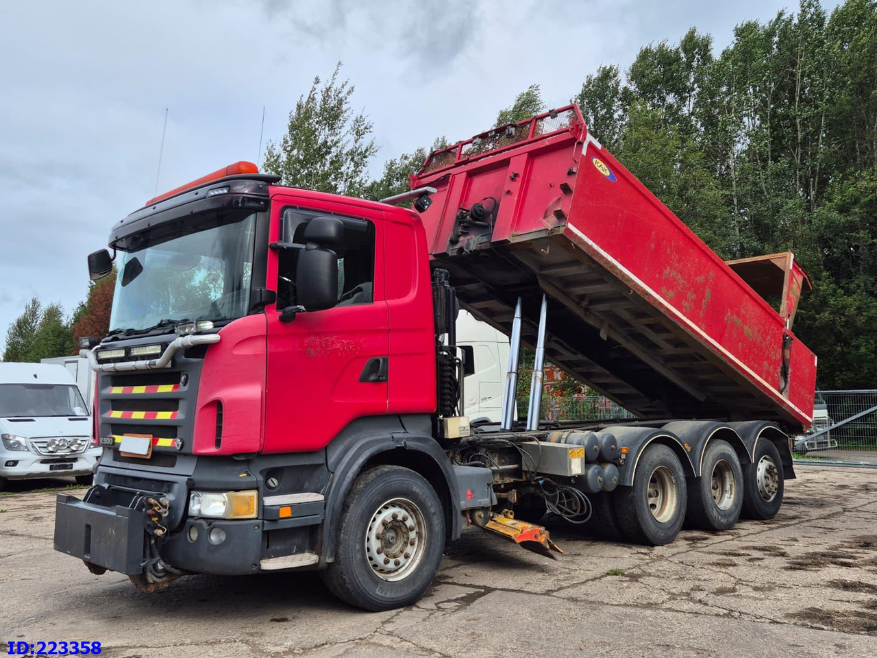 SCANIA R500 8x4 V8 - Tippbil: bilde 1 SCANIA R500 8x4 V8 - Tippbil: bilde 1
