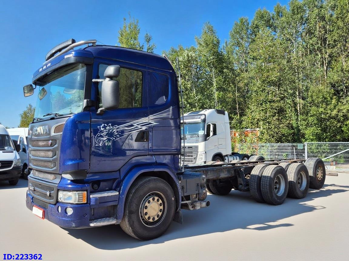 SCANIA R580 8x4 Euro6 Retarder - Chassis lastebil: bilde 1 SCANIA R580 8x4 Euro6 Retarder - Chassis lastebil: bilde 1