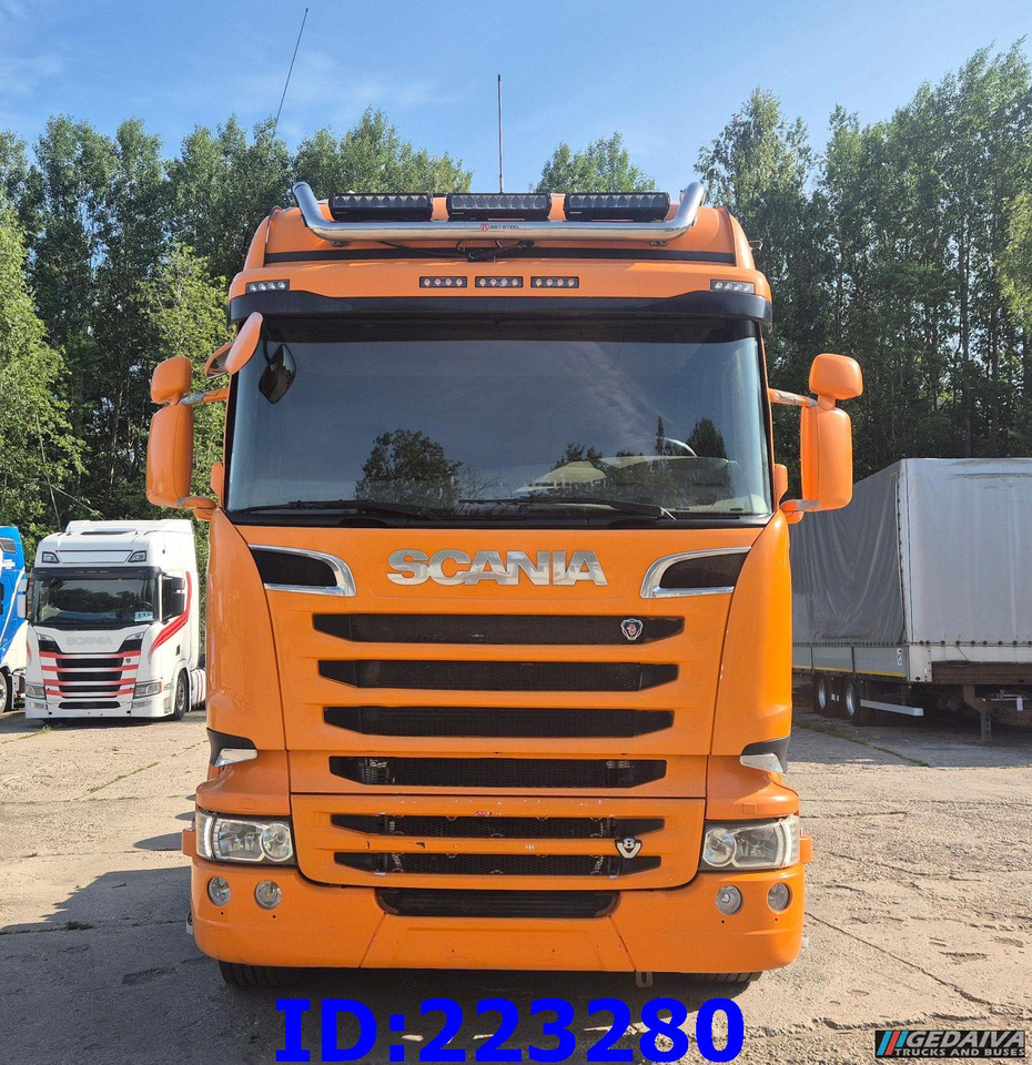 SCANIA R580 V8 8X4 Retarder (Steering axle) - Chassis lastebil: bilde 2 SCANIA R580 V8 8X4 Retarder (Steering axle) - Chassis lastebil: bilde 2