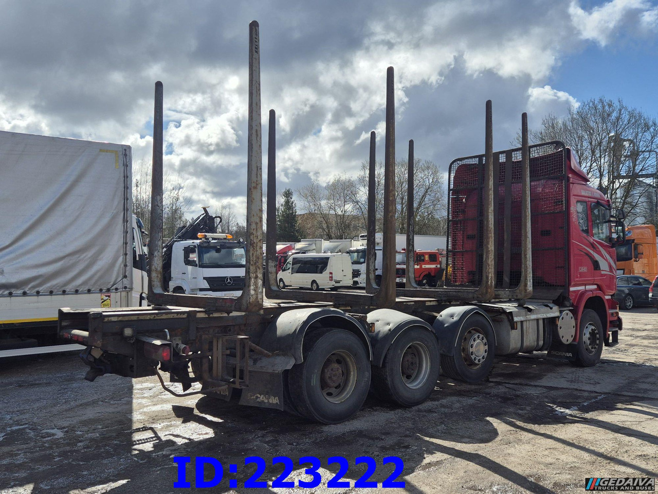 SCANIA R620 - 8x4 - Steering axle - Tømmerbil: bilde 5 SCANIA R620 - 8x4 - Steering axle - Tømmerbil: bilde 5