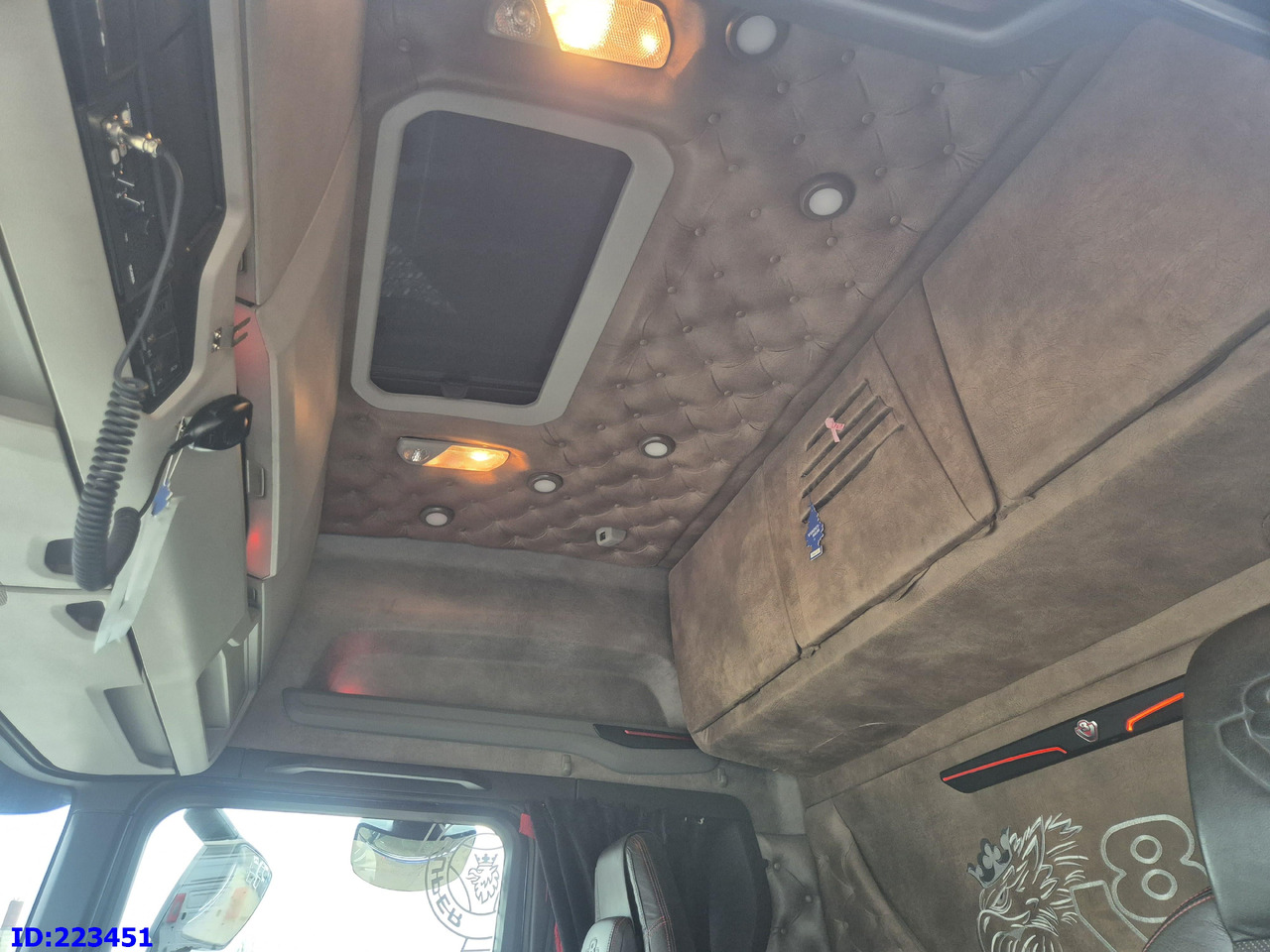 Chassis lastebil SCANIA R650 Full air 8x4 Steering axle (3 pedal): bilde 15