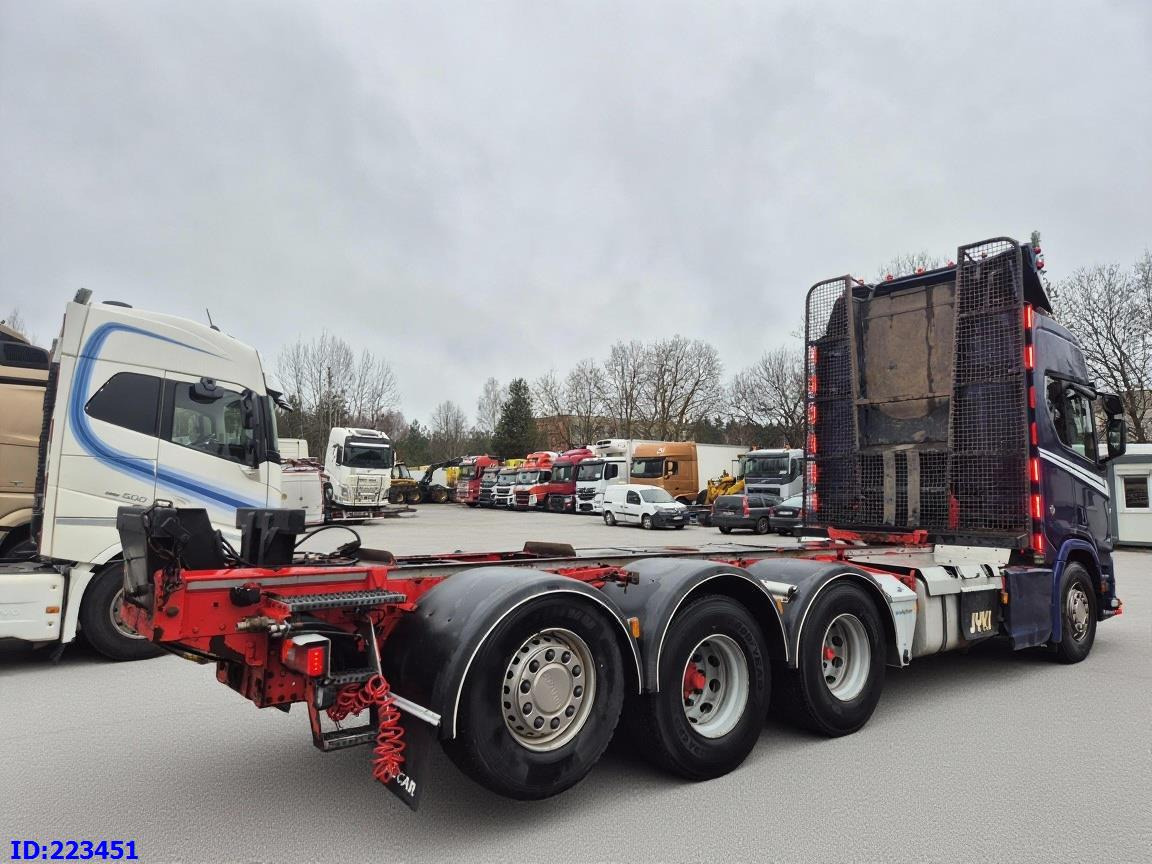 Chassis lastebil SCANIA R650 Full air 8x4 Steering axle (3 pedal): bilde 6