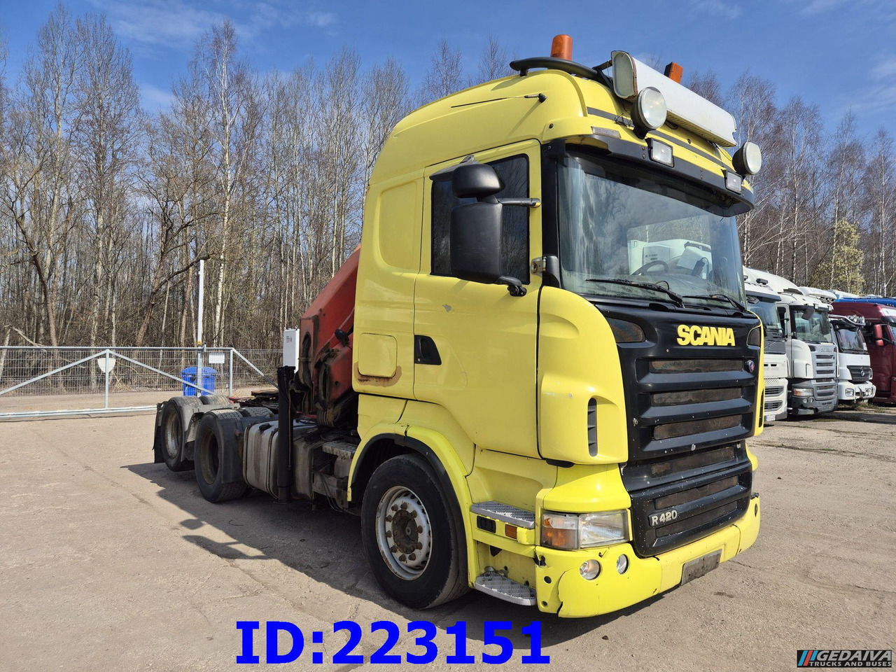 SCANIA R420 6x2 + Crane Palfinger PK23500 - Trekkvogn: bilde 4 SCANIA R420 6x2 + Crane Palfinger PK23500 - Trekkvogn: bilde 4