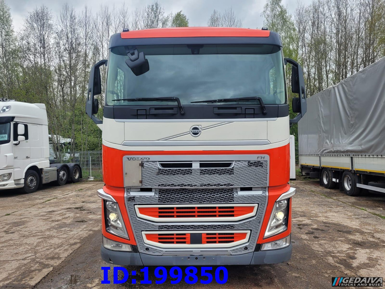 VOLVO FH13 540HP 6x2 Euro6 - Chassis lastebil: bilde 2 VOLVO FH13 540HP 6x2 Euro6 - Chassis lastebil: bilde 2