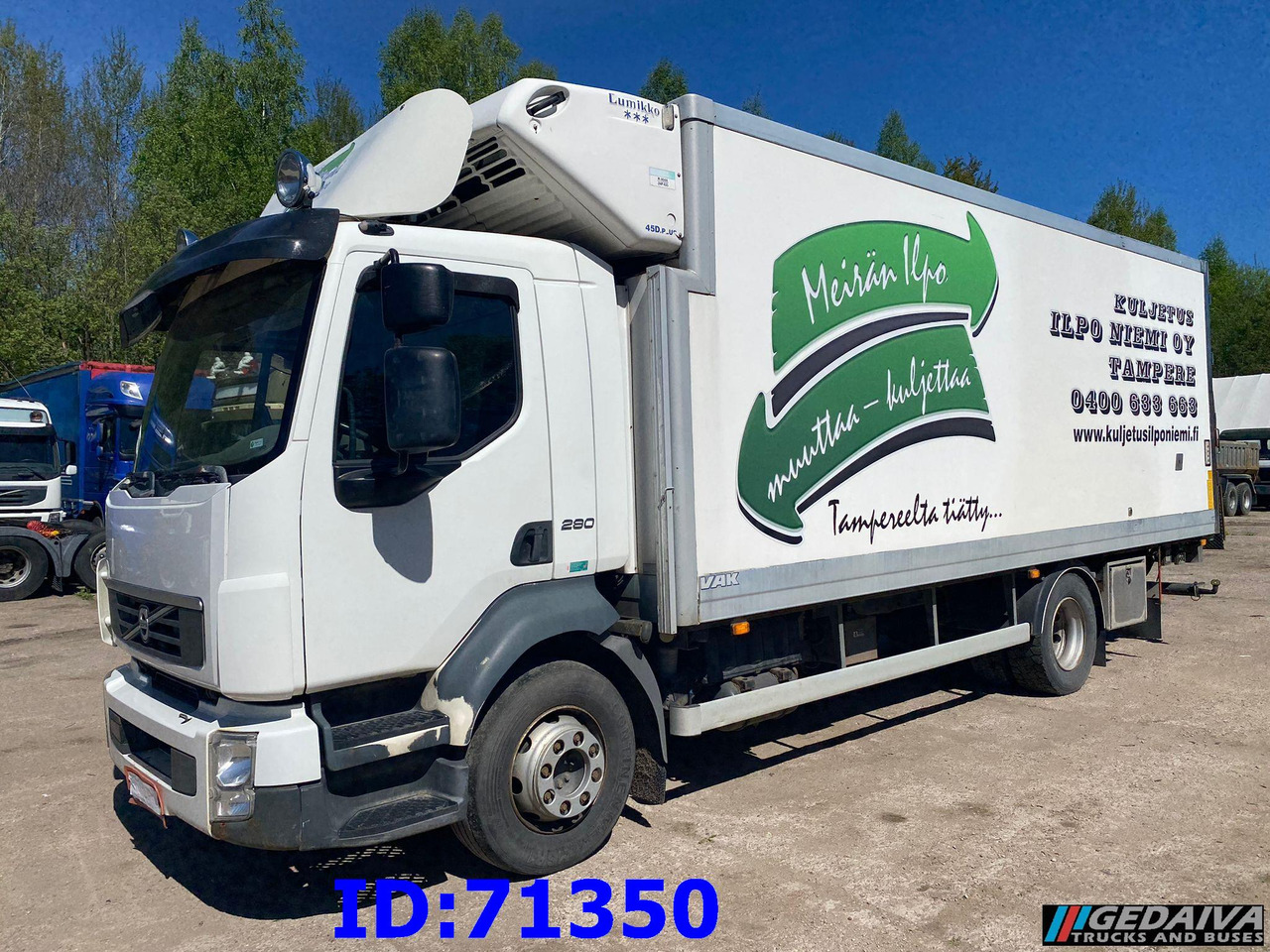 VOLVO FL 280 4x2 Refrigerator - Lastebil med kjøl: bilde 1 VOLVO FL 280 4x2 Refrigerator - Lastebil med kjøl: bilde 1