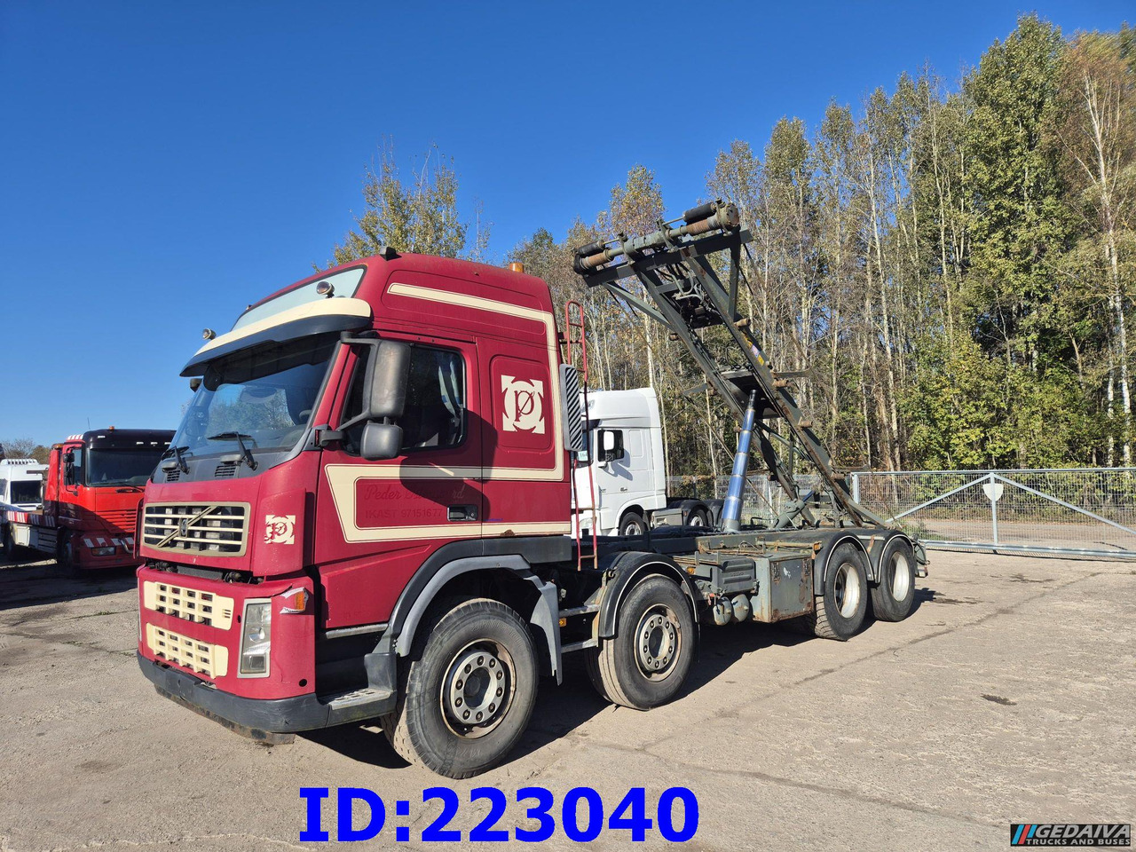 VOLVO FM12 420HP 8x2 - Lastebil med kabelsystem: bilde 1 VOLVO FM12 420HP 8x2 - Lastebil med kabelsystem: bilde 1