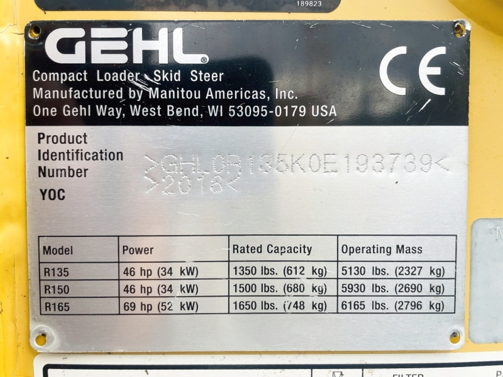 Gehl R135 (4068) - Kompaktlaster: bilde 3 Gehl R135 (4068) - Kompaktlaster: bilde 3