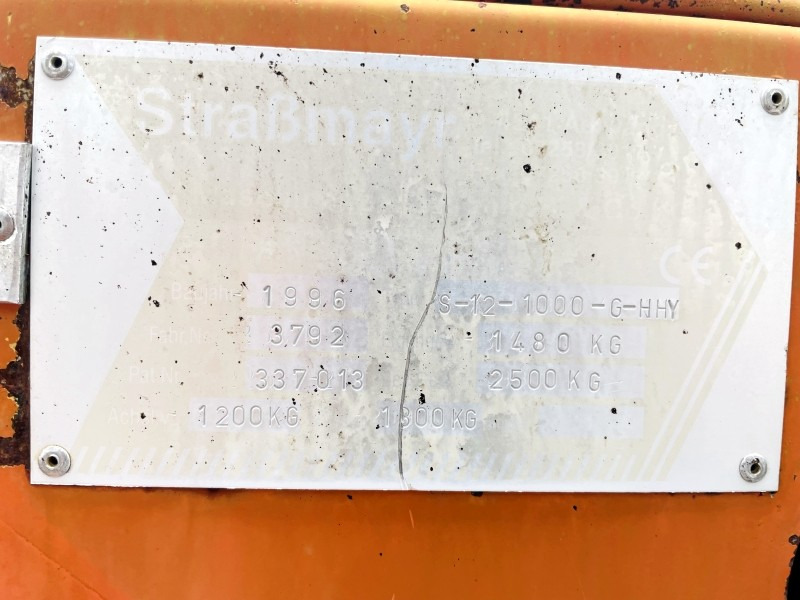 Strassmayr S-12-1000-G-HHY (3859) - Bitumensprøyte: bilde 4 Strassmayr S-12-1000-G-HHY (3859) - Bitumensprøyte: bilde 4