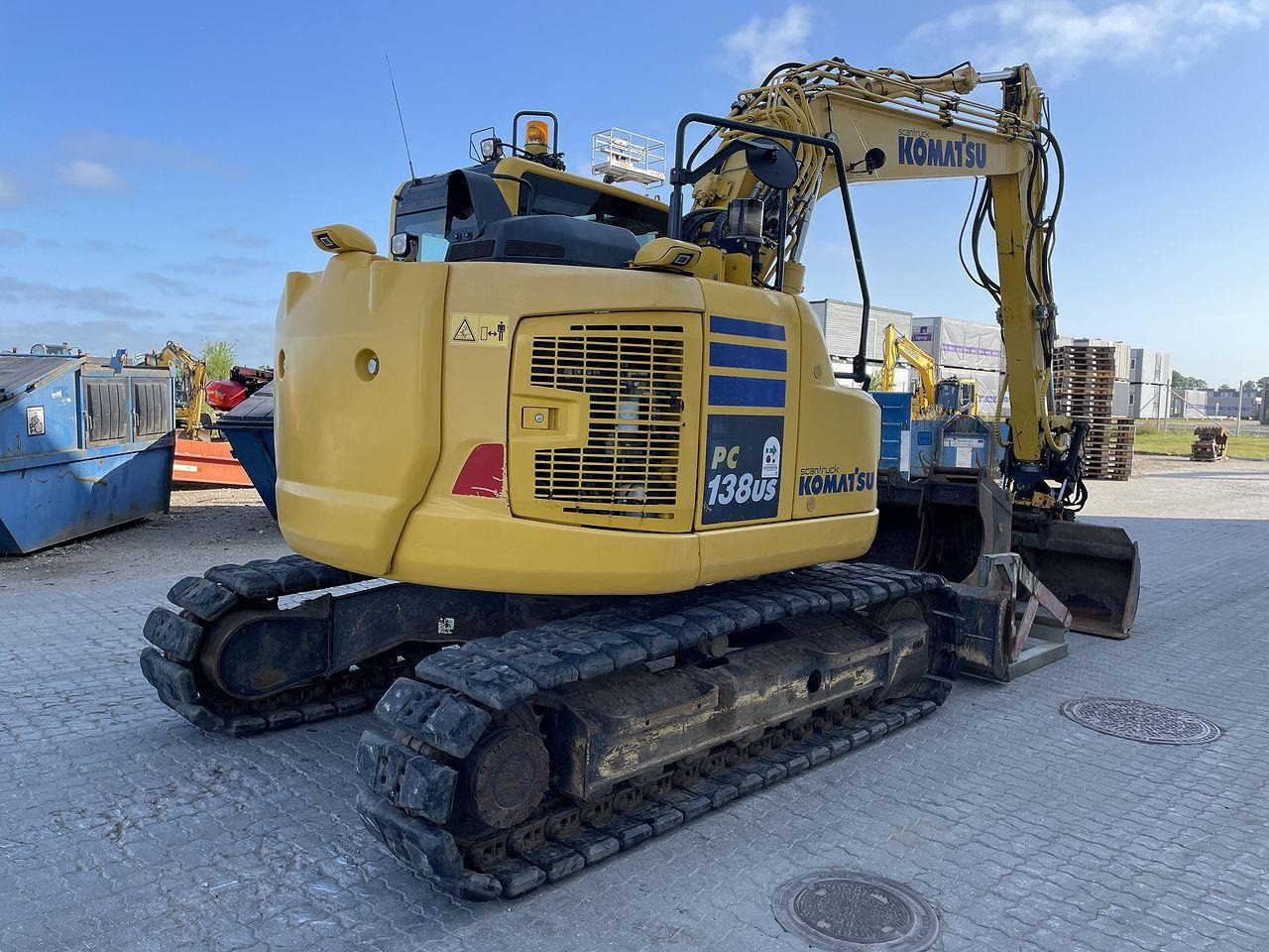 Komatsu PC138US-11 - Beltegraver: bilde 4 Komatsu PC138US-11 - Beltegraver: bilde 4